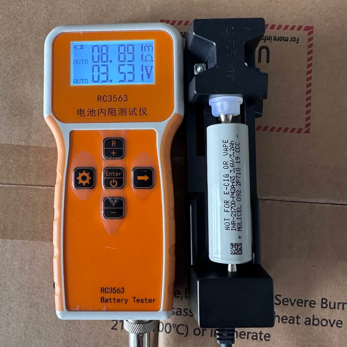 Molicel P42A 4200mAh акумулятор високострумовий 45A Li-ion 21700 2