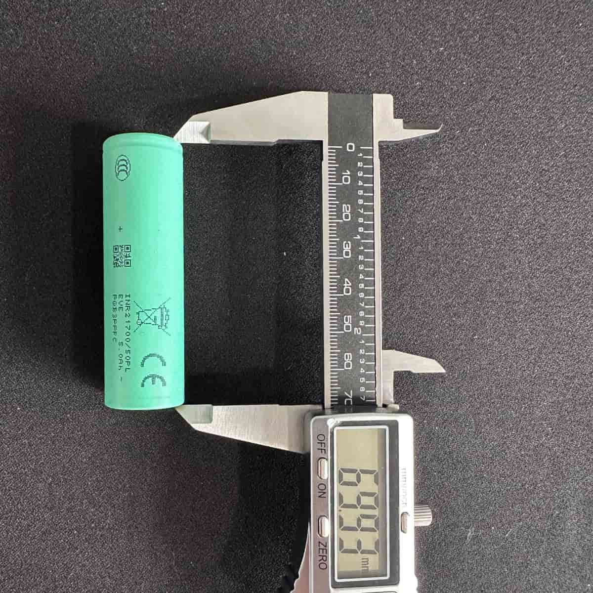 EVE INR21700-50PL 5000mAh акумулятор високострумовий 125A Li-ion 21700 4