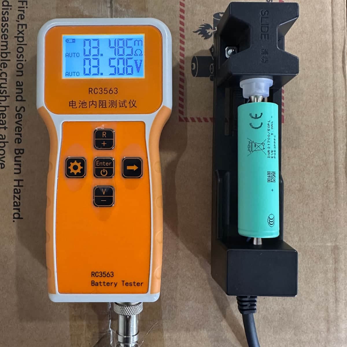 EVE INR21700-50PL 5000mAh акумулятор високострумовий 125A Li-ion 21700 2