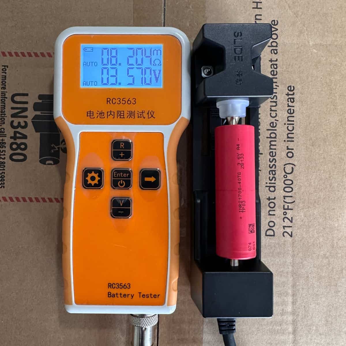 Tenpower 40TG 4000mAh акумулятор високострумовий 35A Li-ion 21700 2