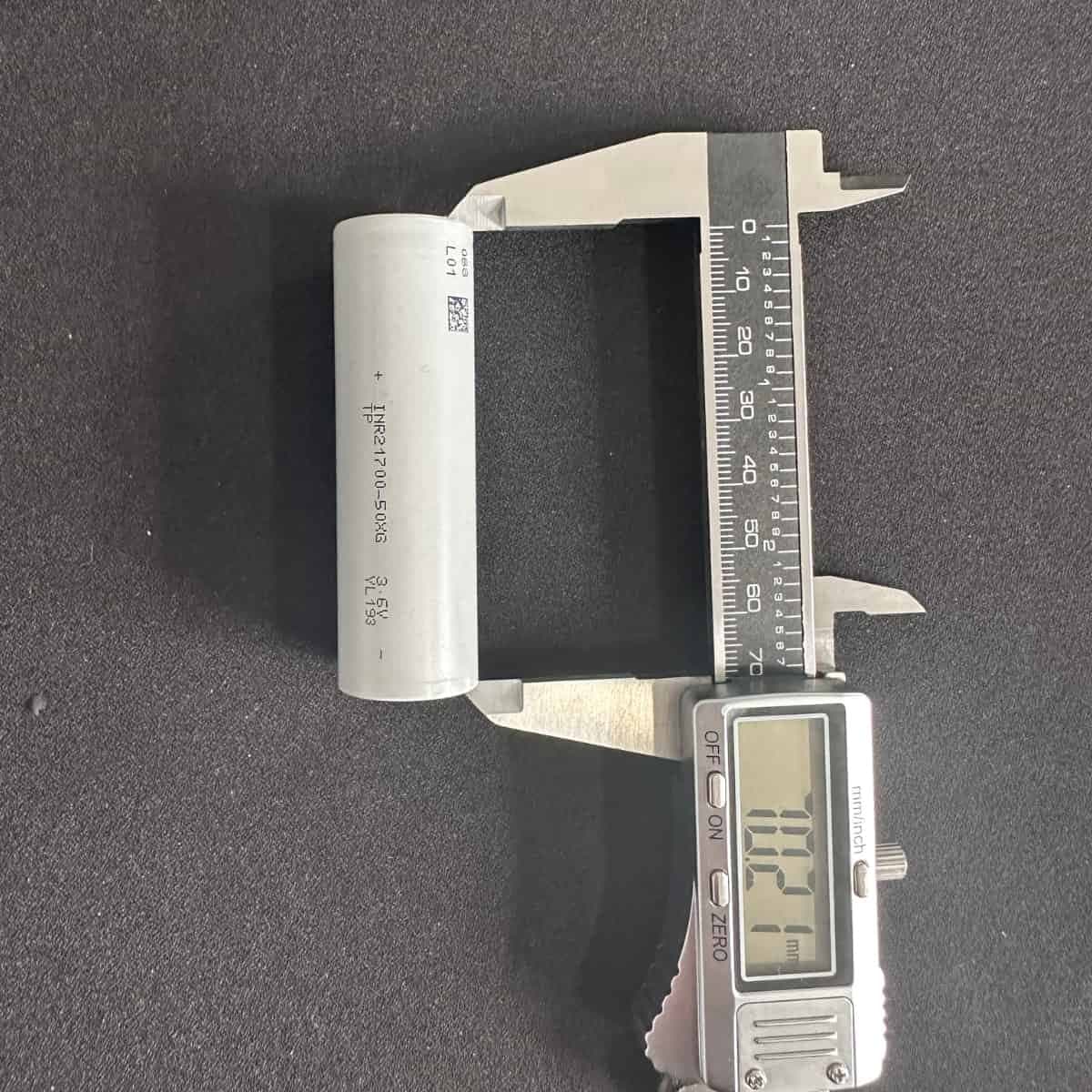 Tenpower INR21700-50XG 5000mAh акумулятор високострумовий 90A Li-ion 21700 3