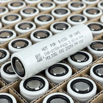 Molicel P42A INR-21700-P42A 4200mAh Li-ion 21700 акумулятор для збірок FPV дронів