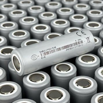 EVE 50E 5000 mAh Li-ion 21700 акумалятор для збірок FPV дронів