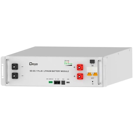 Акумулятор Deye SE-G5.1Pro-B LiFePO4 51,2V/100Ah 5120 Вт·год